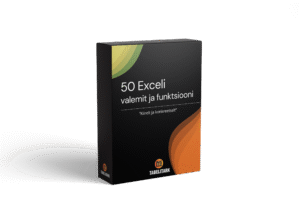 50 Exceli valemit ja funktsiooni